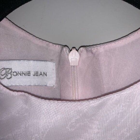 Cute Bonnie Jean Pink Floral Embroidered Dress 6X - Picture 5 of 7